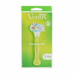 Акція на Бритва Gillette Venus Extra Smooth з 1 змінним картриджем, жіноча, 1 шт від Eva