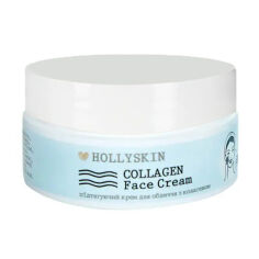 Акция на Підтягувальний крем для обличчя Hollyskin Collagen Face Cream з колагеном, 50 мл от Eva