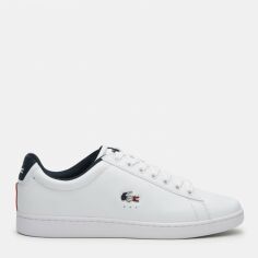 Акция на Чоловічі кеди низькі Lacoste Carnaby Evo Tri1 Sma 739SMA0033-407 43 (T9) 27.1 см от Rozetka