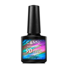 Акция на Гель-лак Canni Gel Color System 9D Cat Eye Soak-off UV&LED 12, 7.3 мл от Eva