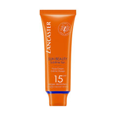 Акция на Сонцезахисний крем для обличчя Lancaster Sun Beauty Sublime Tan Face Cream SPF 15, 50 мл от Eva
