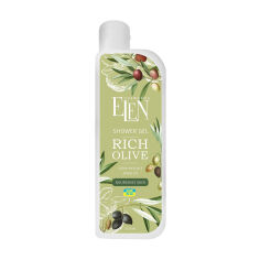 Акція на Живильний гель для душу Elen Cosmetics Насичена оливка, 250 мл від Eva