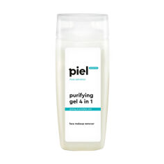Акція на Демакіяж-гель для вмивання Piel Cosmetics Purifying Gel 4 in 1 для жирної та проблемної шкіри, 200 мл від Eva