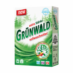 Акція на Пральний порошок Grunwald Гірська свіжість, ручне прання, 4 цикли прання, 350 г від Eva