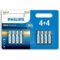 Акція на Батарейка Philips Ultra Alkaline щелочная AA блистер, 8 шт від MOYO
