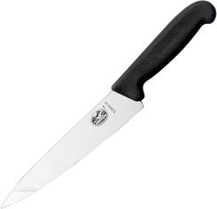 Акція на Профессиональный нож Victorinox Fibrox разделочный 190 мм Black (5.2003.19) від Rozetka UA