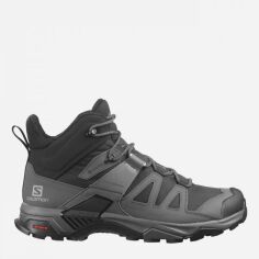 Акція на Чоловічі черевики Salomon X Ultra 4 Mid Wide Gore-Tex L41294600 46 (11.5US) 29.5 см Чорні від Rozetka