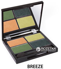 Акція на Палитра теней Zuii Organic Quad Eyeshadow Palette 6 г Breeze (812144011794) від Rozetka UA