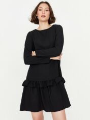 Акція на Сукня коротка жіноча Trendyol TWOAW23EL00951 42 Black від Rozetka