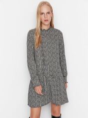 Акція на Сукня коротка осіння жіноча Trendyol TWOAW23EL00494 34 Black від Rozetka