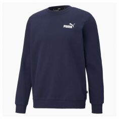 Акція на Світшот чоловічий Puma Ess Small Logo Crew 58668206 L Peacoat від Rozetka