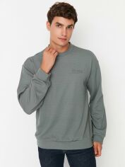 Акція на Світшот чоловічий Trendyol TMNAW23SW00237 XL Mint від Rozetka