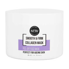Акція на Альгінатна маска для обличчя Alesso Professionnel Smooth & Firm Collagen Mask колагенова, проти набряків, 200 г від Eva