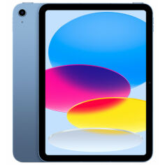 Акція на Планшет Apple iPad 10.9'' (10 Gen) Cellular 256GB (MQ6U3) Blue від Comfy UA