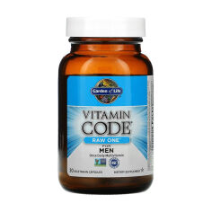 Акція на Дієтична добавка мультивітаміни в капсулах Garden of Life Vitamin Code Raw One for Men, 30 шт від Eva