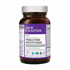 Акція на Дієтична добавка мультивітаміни в таблетках New Chapter One Daily Every Man's Multivitamin 40+ для чоловіків, 48 шт від Eva