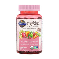 Акция на Жіночі мультивітаміни Garden of Life MyKind Organics Women's Multi Органічні ягоди, 120 жувальних цукерок от Eva