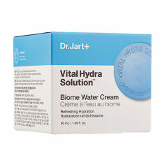 Акція на Зволожувальний легкий крем для обличчя Dr. Jart+ Vital Hydra Solution Biome Water Cream, 50 мл від Eva