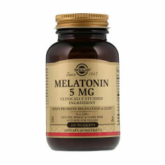 Акція на Дієтична добавка в таблетках Solgar Melatonin Мелатонін, 5 мг, 120 шт від Eva