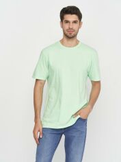 Акція на Футболка бавовняна довга чоловіча Gildan Softstyle gi64000min 2XL Зелена м'ята від Rozetka