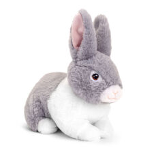 Акція на Мягкая игрушка Keel Toys Кролик бело-серый 18 см (SE1053/1) від Будинок іграшок