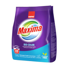 Акция на Пральний порошок SANO Maxima Bio Color 35 циклів прання, 1.25 кг от Eva