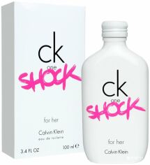 Акція на Туалетна вода для жінок Calvin Klein One Shock For Her 100 мл (3607342402065/3607342402102) від Rozetka