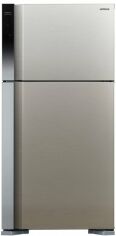 Акція на Двокамерний холодильник HITACHI R-V610PUC7BSL від Rozetka