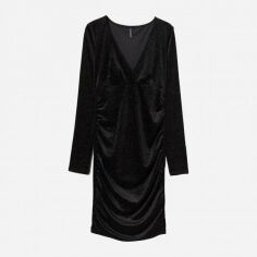 Акція на Сукня міді жіноча H&M 0928254 L Чорна від Rozetka