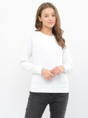 Акция на Світшот жіночий Fruit of the loom Raglan Lightweight 062146030 L Білий от Rozetka