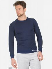 Акція на Світшот чоловічий European Standart 762-138-AZ 2XL Синій від Rozetka
