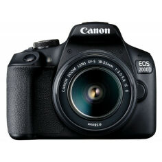 Акція на Фотокамера дзеркальна Canon EOS 2000D + 18-55 IS II (2728C008) від Comfy UA
