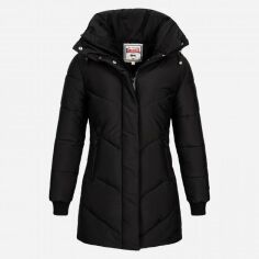 Акція на Куртка зимова жіноча Lonsdale 117191-1000 XS Чорна від Rozetka
