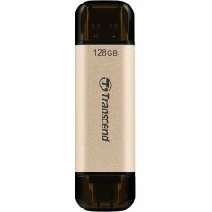 Акція на Накопитель USB 3.2+Type-C Transcend JetFlash 930 Black R420/W400MB/s 128GB (TS128GJF930C) від MOYO