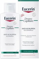 Акція на Гель-шампунь проти лупи Eucerin DermoCapillaire для жирної шкіри голови 250 мл від Rozetka