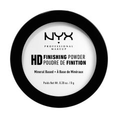 Акція на Фіксувальна пудра для обличчя NYX Professional Makeup HD Finishing Powder 01 Translucent, 8 г від Eva
