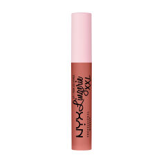 Акція на Рідка матова помада для губ NYX Professional Makeup Lip Lingerie XXL Matte Liquid Lipstick 02 Turn On, 4 мл від Eva