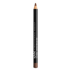 Акция на Олівець для очей NYX Professional Makeup Slim Eye Pencil 903 Dark Brown, 1.1 г от Eva