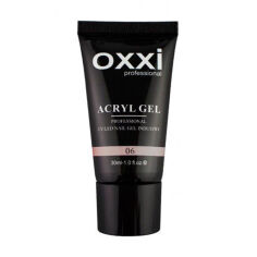 Акция на Акрил-гель для нігтів Oxxi Professional Acryl Gel 6 Какао, 30 мл от Eva