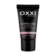 Акция на Акрил-гель для нігтів Oxxi Professional Acryl Gel 5 Темний персик, 30 мл от Eva