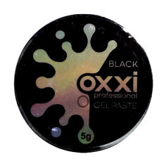 Акция на Гель-паста для манікюру Oxxi Professional Gel Paste Black, 5 г от Eva