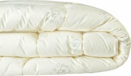 Акція на Ковдра IDEIA всесезонна полуторна 155х210 см Wool Classic овеча вовна Молоко від Rozetka