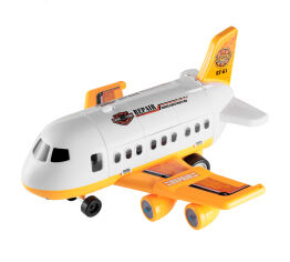 Акція на Ігровий набір Lunatik Літак трансформер Інженер (LNK-FLE5674) від Будинок іграшок