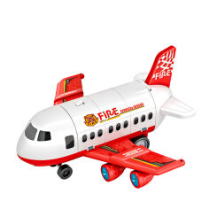 Акция на Ігровий набір Lunatik Літак трансформер Пожежний (LNK-FLF5673) от Будинок іграшок