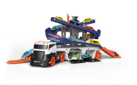 Акція на Ігровий набір Lunatik Вантажівка Автотрек (LNK-STT7563) від Будинок іграшок