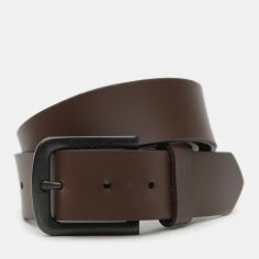 Акція на Ремінь чоловічий з натуральної шкіри Levi's Seine Metal 231923-3-29 95 см Коричневий від Rozetka