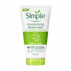 Акція на Зволожувальний гель для вмивання Simple Kind to Skin Moisturising Facial Wash, 150 мл від Eva