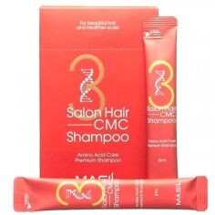 Акція на Набір відновлювального шампуню з амінокислотами Masil 3 Salon Hair CMC Shampoo Stick Pouch 8 мл х 20 шт. (8809494545682/8809744060118) від Rozetka