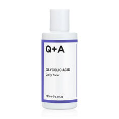 Акція на Тонер для обличчя Q+A Glycolic Acid Daily Toner із гліколевою кислотою, 100 мл від Eva