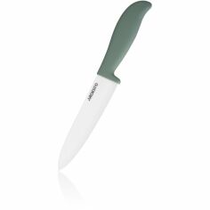 Акція на Нож керамический поварской Ardesto Fresh 27.5 см зеленый (AR2127CZ) від MOYO